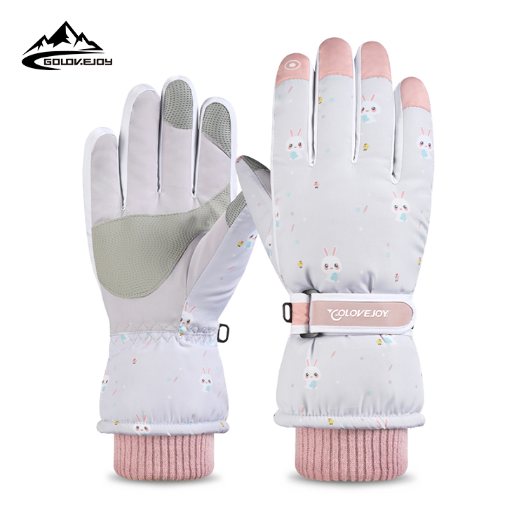 GOLOVEJOY SK13 2021 New Arrival Windproof Outdoor Sports Cycling Hiking Winter Velvet Warm Snowboard Waterproof Skiing Gloves