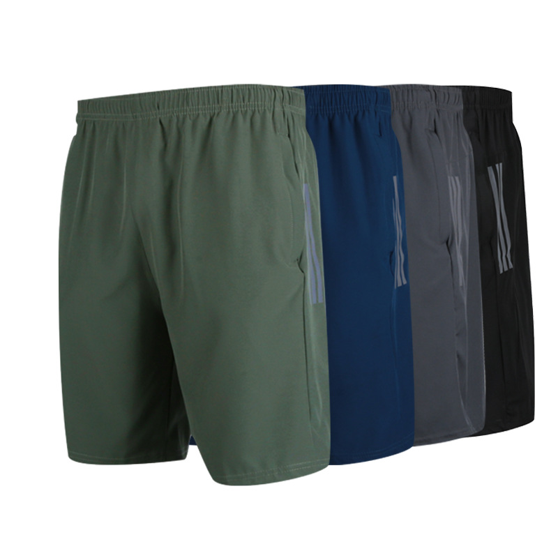 Custom Men Oversize Fitness Sports Shorts Lightweight Zipper Pockets Gym Pants