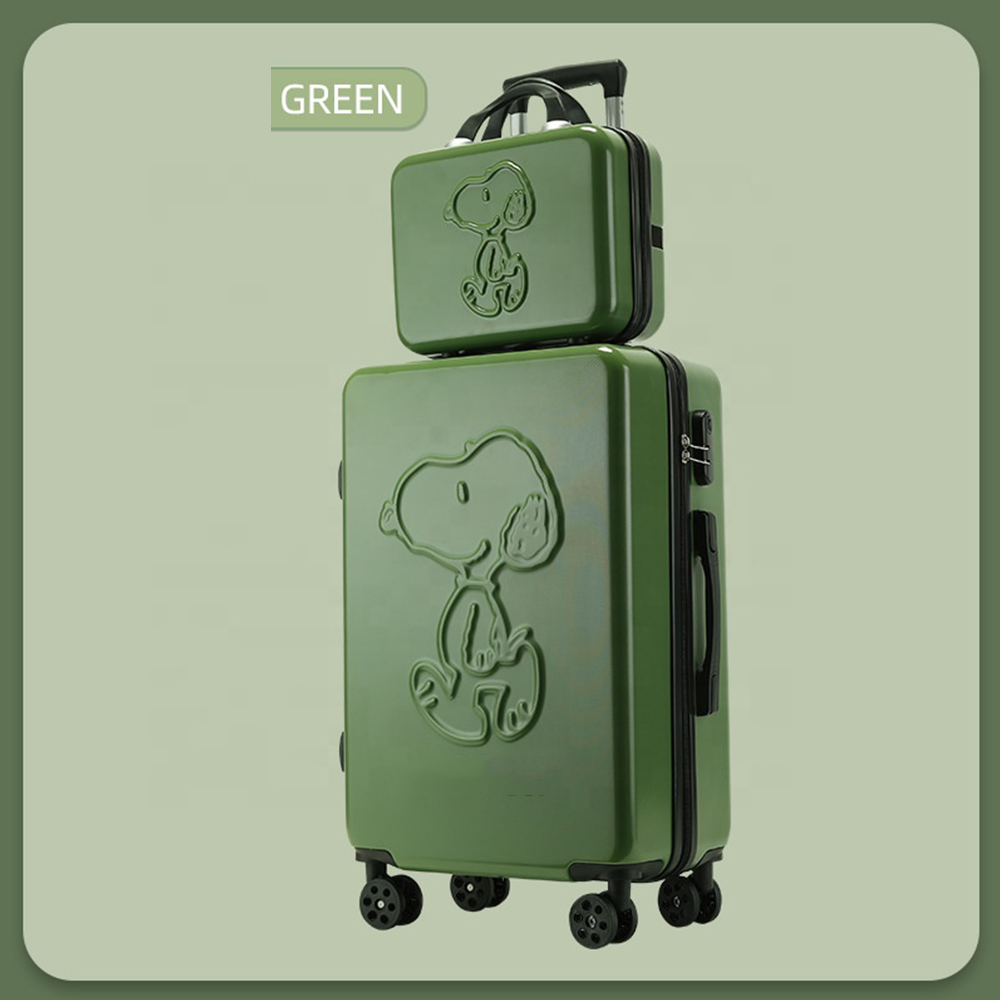 С возможностью поворота на 360 Rolling Case Travelling Bags Cloth Suitcase Sets 3 штуки Trolley Luggage Bags с Wheels