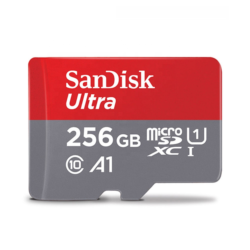 Бесплатная доставка Оригинальные Карты памяти SanDisk Ultra A1 Micro SD Cart 32 Гб 64 Гб 128 ГБ 256 ГБ SanDisk Flash Memory Micro TF SD Card