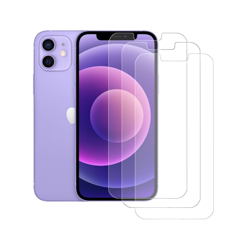 Wholesale 2 Packs 3 Packs Clear Tempered Glass Call Phone Screen Protector For iPhone 13