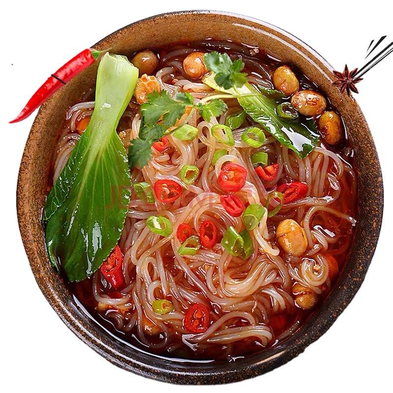 OEM не жареные вкусный пряный продукты быстрого приготовления низко-горячей и кислые рис вермишель вегетарианские чашка Лапша Рамен