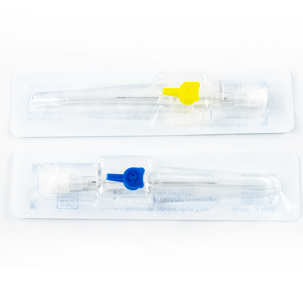 Factory direct sale high-quality medical disposable butterfly indwelling needle with injection port