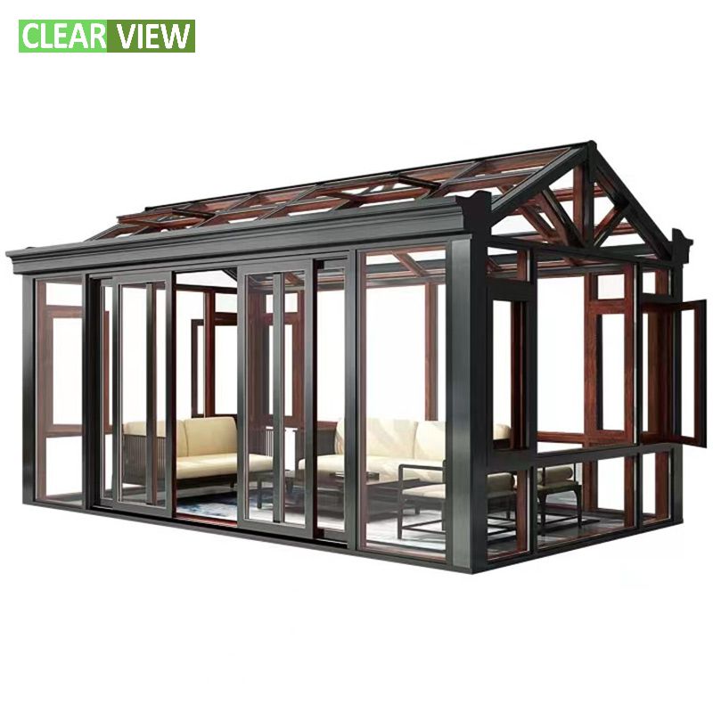CLEARVIEW Australia Tempered Patio Free Standing Sunroom Backyard Glass House
