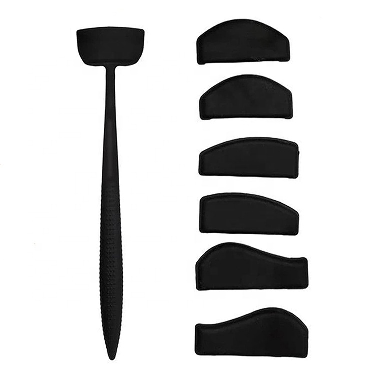 Manufacturer high quality makeup tools silicone crease shapes eyeshadow stamp crease line kit
