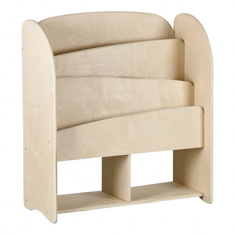 Bookshelf &
Storage Home Furniture Modern Design Movable Wood Bookcase Wooden Bookshelf