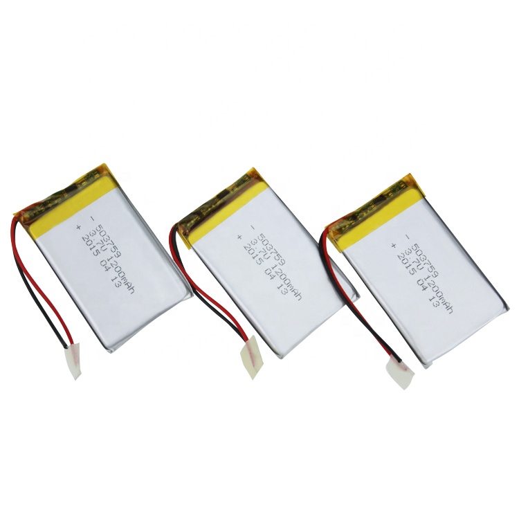 Дешевые lipo батареи 3,7 v 1200mah lipo батареи 503759 перезаряжаемые литий-полимерные батареи