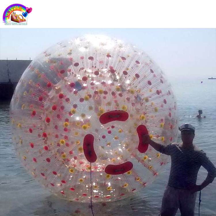 Захватывающий открытый спортивный большой ПВХ Надувной Мяч Zorb