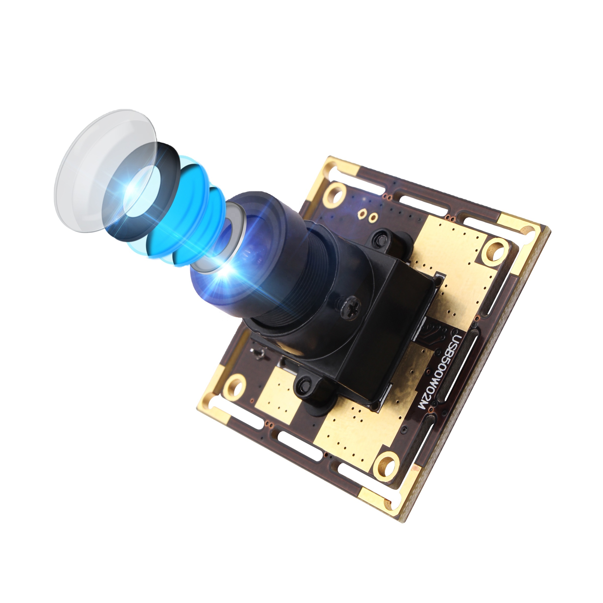 ELP 3.6mm Lens MJPEG 5megapixel Industrial Vision HD USB Camera Module for Windows Linux Android System