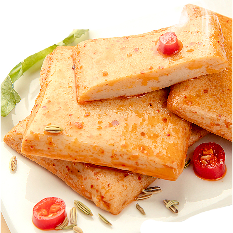 Fish tofu 20 небольших упаковок, закуски, пищевая еда, сушеные бобы, маленькие упаковки, сушеные бобы, готовые к употреблению 200 г