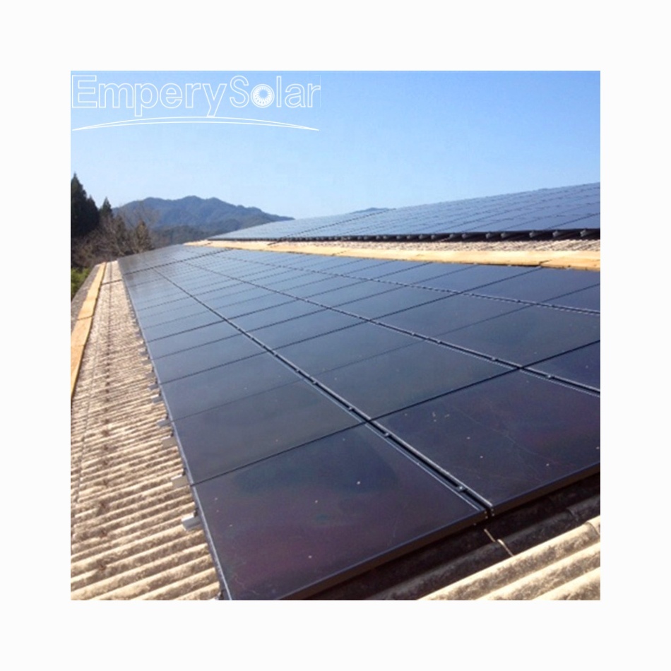 5kwh 10kwh solar system rack mounted lifepo4 battery pv solar panel tile roof aluminum mount system