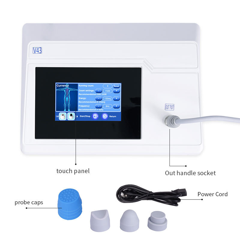 Physiotherapy equipment rehabilitation electronic devices shock wave therapy machine