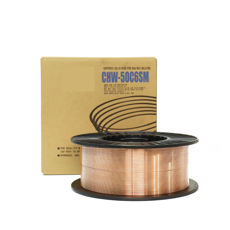 Wanshida Welding Customized Cheap Price Various Specifications ER70S-6 Copper Welding Wire 0.8mm 0.9mm 1.2mm Welding Wire