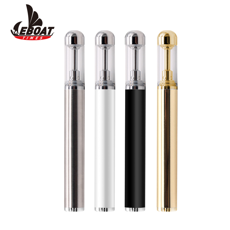 1ml vape pen Eboattimes O5 oem odm 530mah cbd disposable pen with custom draw box