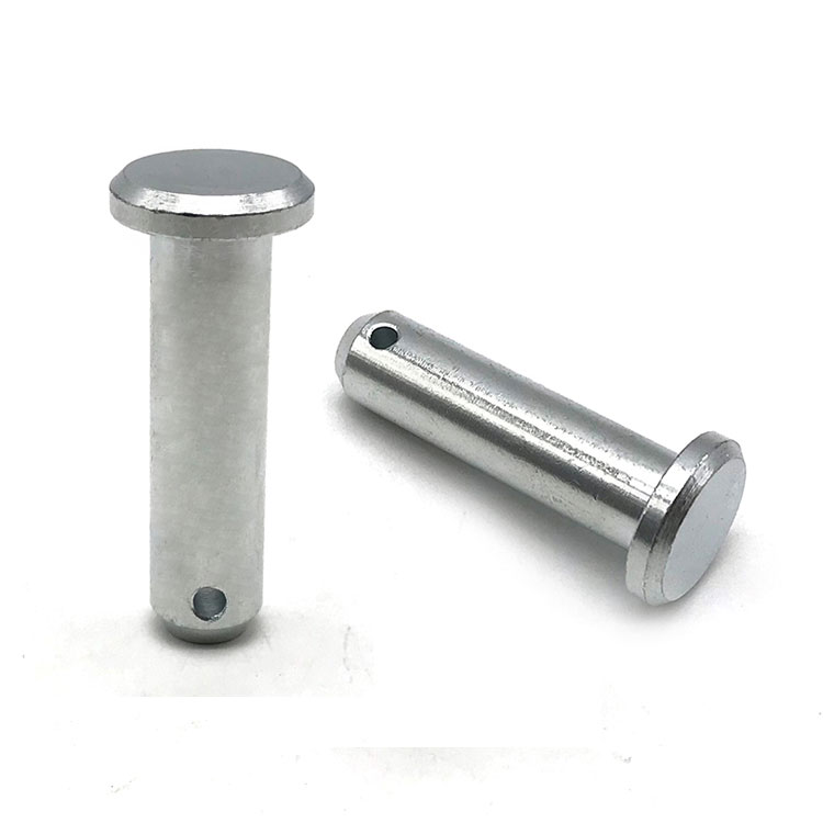 Cheap price din1444 clevis pins stainless steel 3mm 4mm 8mm dowel rod clevis pins metal pin clevis with grooved ends
