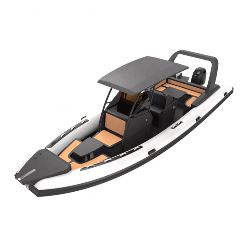 Китай, RIB860, алюминиевая лодка, 28 футов/8,6 м, ребристая лодка, орка, гипалон, ПВХ, туристическая лодка, распродажа