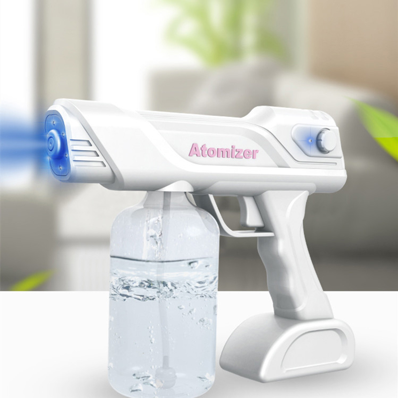 High Quality Portable Handheld Blue Light Nano Electric Disinfection Spray Gun yj-01 Wireless spray gun