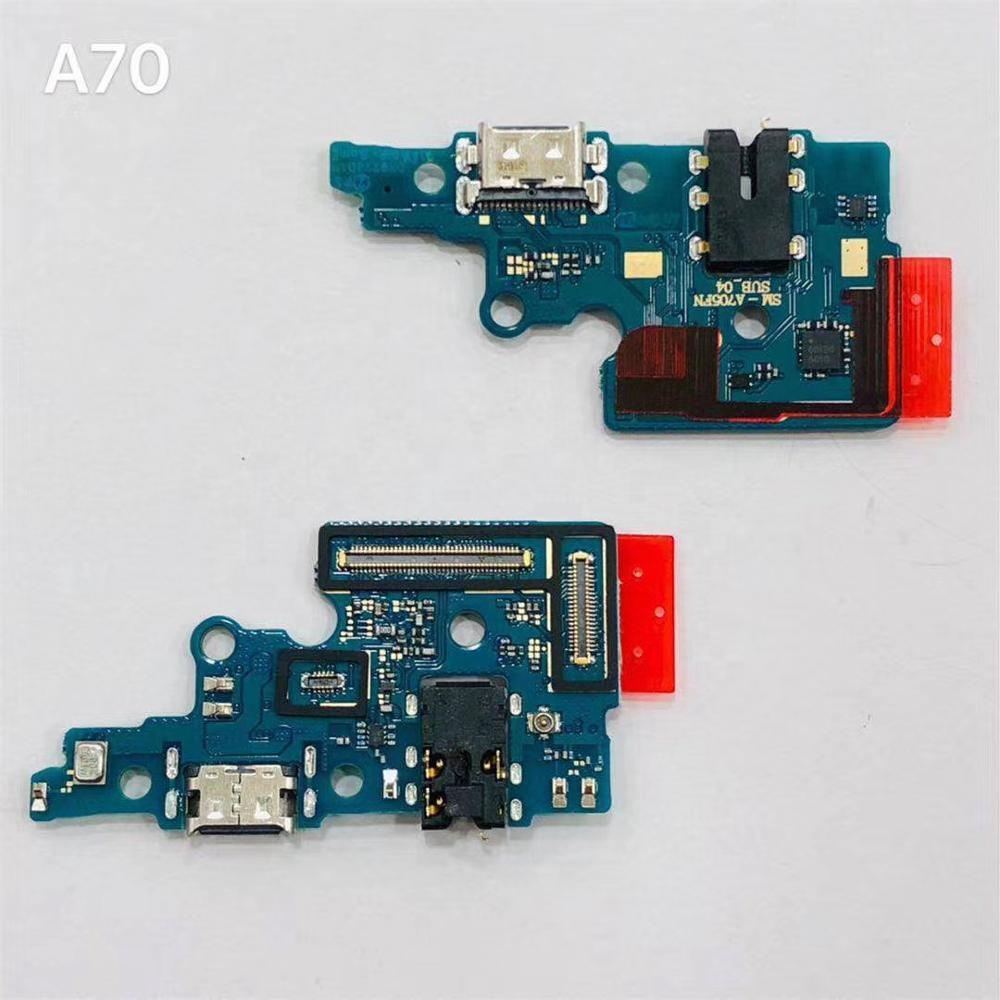 Телефонный разъем гибкий для Samsung A70 зарядный порт гибкий кабель Замена