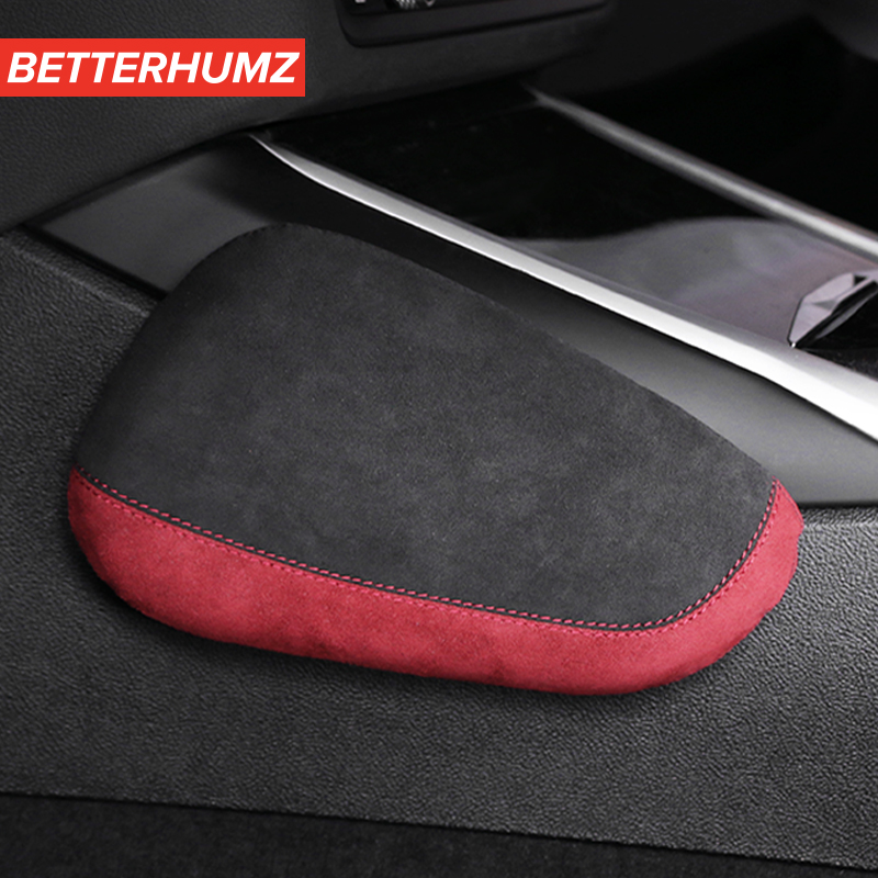 Betterhumz для BMW F20 F30 E46 E60 F10 F15 G30 E70 Универсальный Автомобильный наколенник для алькантары подставка для ног из пены с эффектом памяти