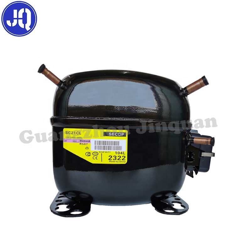 SC21CL Secop 1 HP компрессор для охлаждения R404A LBP 590 Вт