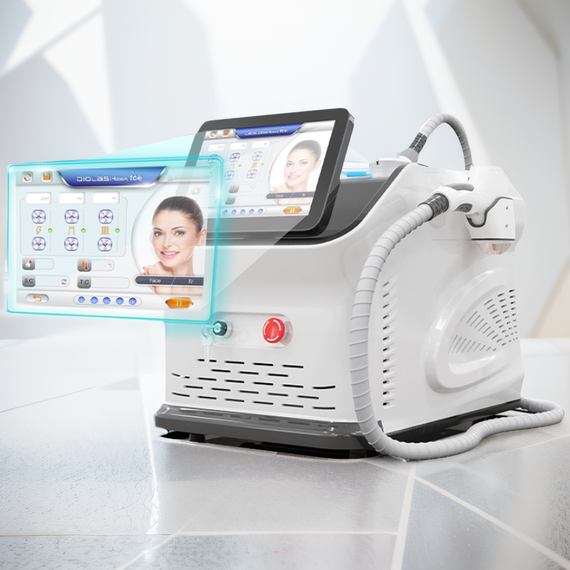 Medical Beauty Care Painless Skin Rejuvenation Professional 808Nm Portable Diode Laser Hair Removal Machine