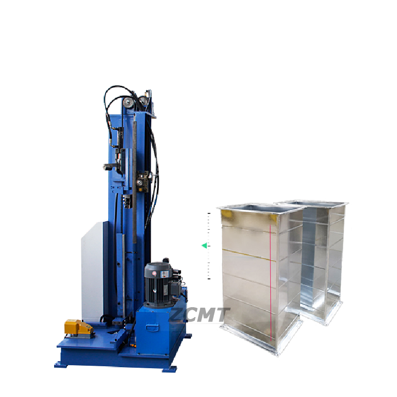 air duct seam locking making machine automatic seam zipper machine