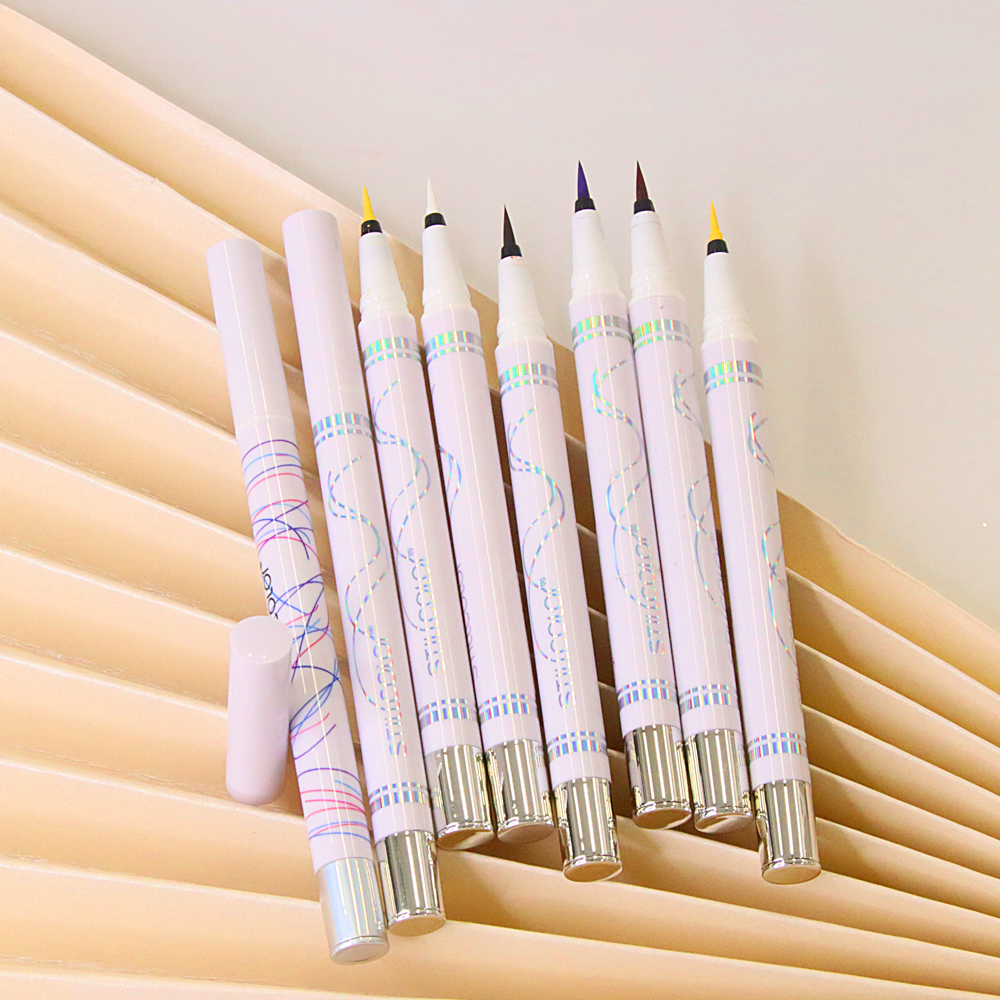 Lashes Glue Pen Wholesale Black Liquid Eyeliner Long-lasting Waterproof Quick-dry Eyeliner Glue Pen