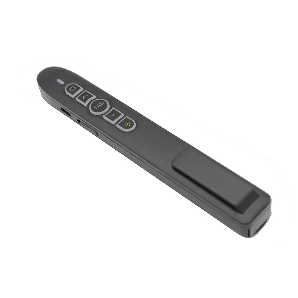 T5 2.4G RF Wireless 20m Long Range Pocket Pointer Pen Remote Presenter for PowerPoint PPT Keynote