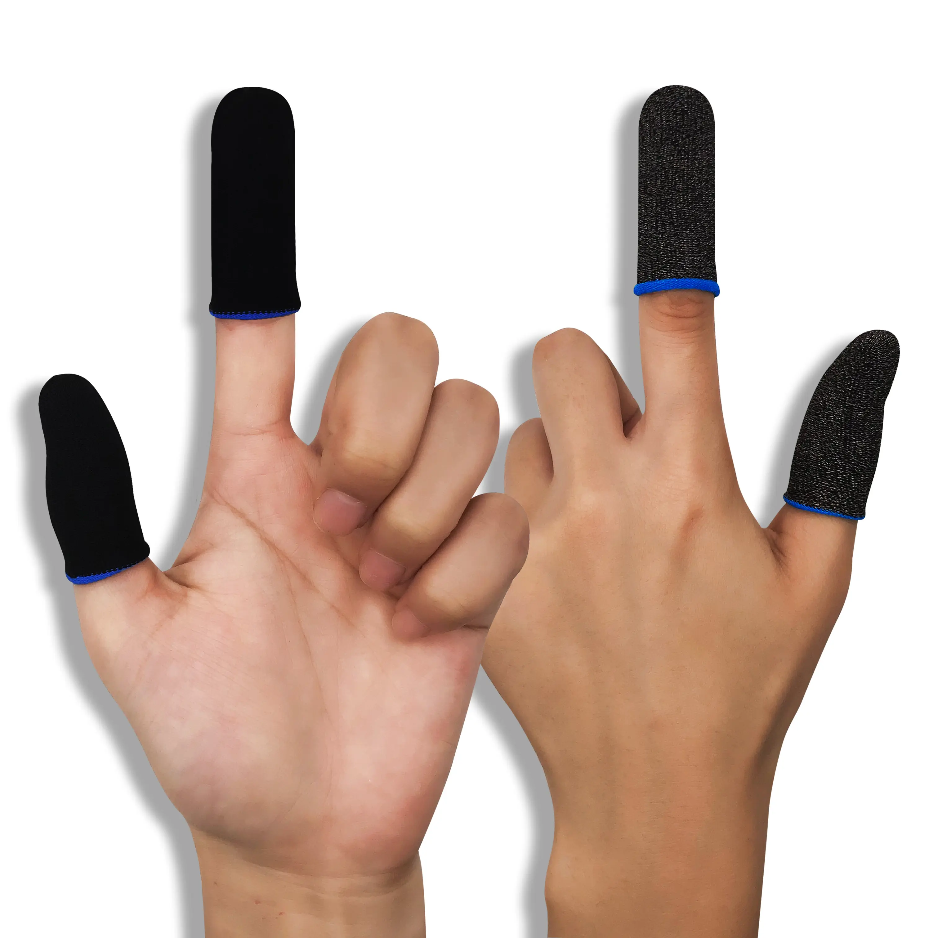 Finger Sleeve Anti-Sweat Fingertips Smartphone Touch Screen Finger Tips Mobile Game Rocker Sleeve For Pubg Gamerock Accessories