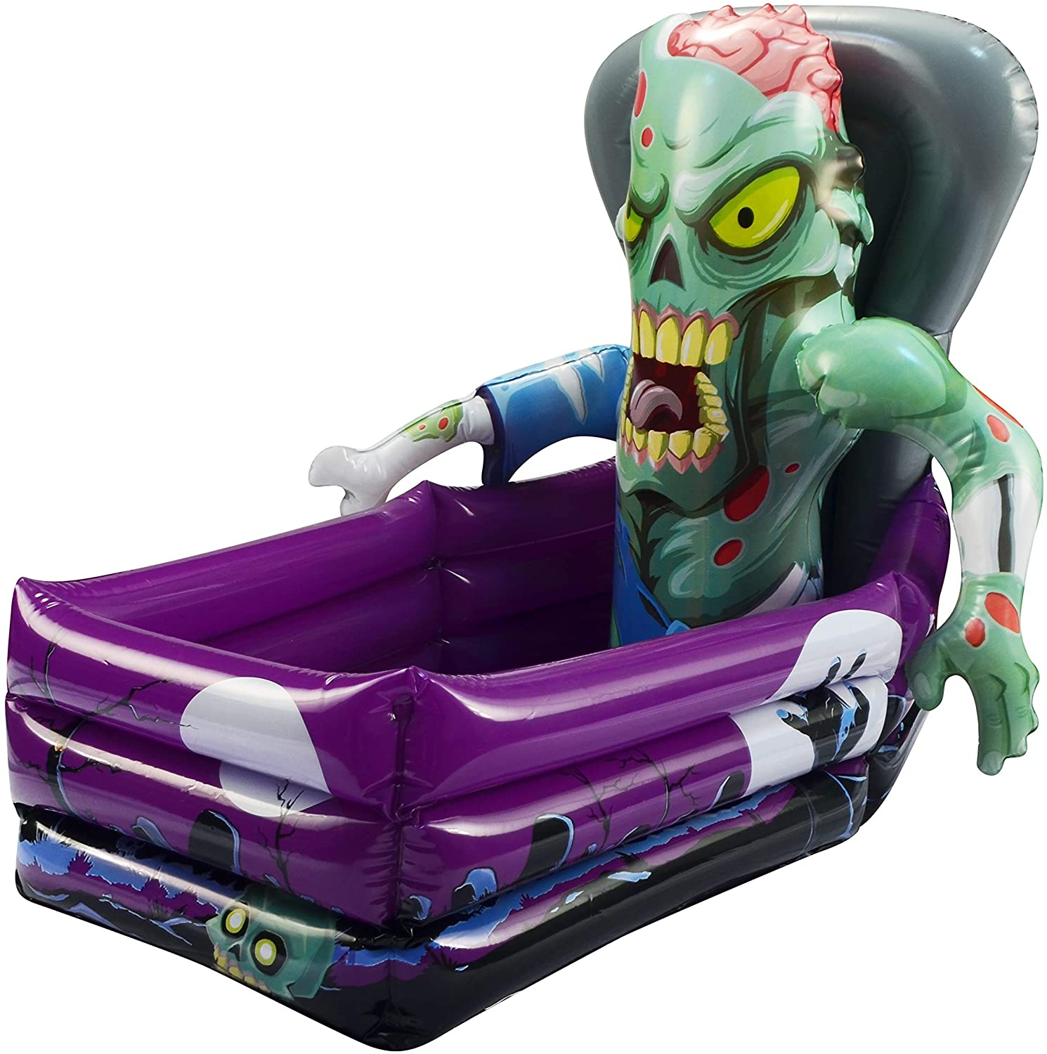 Halloween Ice Cooler Drink Containers Indoor Outdoor Picnic Pool Inflatable Party Supplies