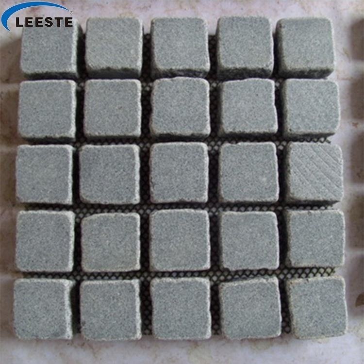 Fumigated wood crates natural split garden cobble paving stone