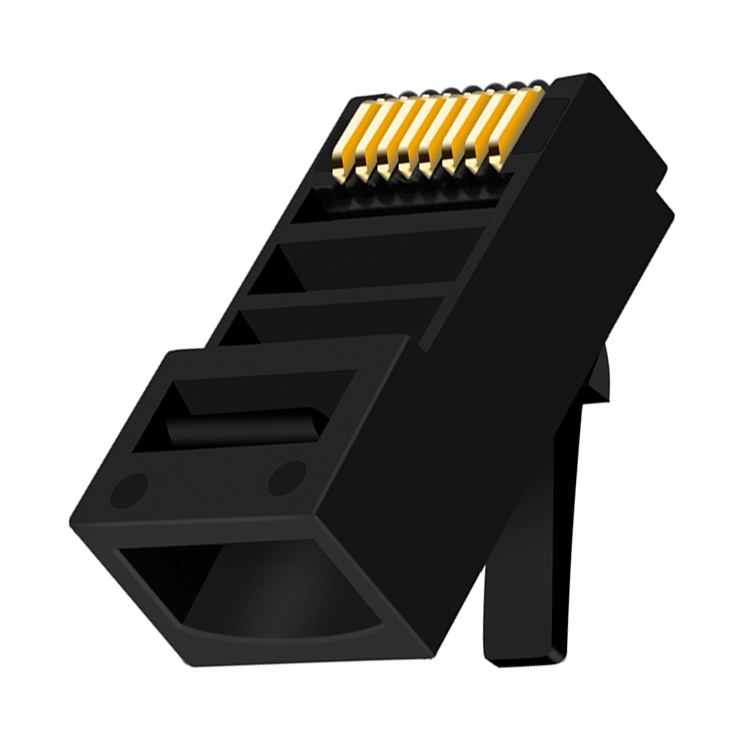 Behpex Заводская поставка Cat5e/Cat6 RJ45 Штекерный разъем 8P8C