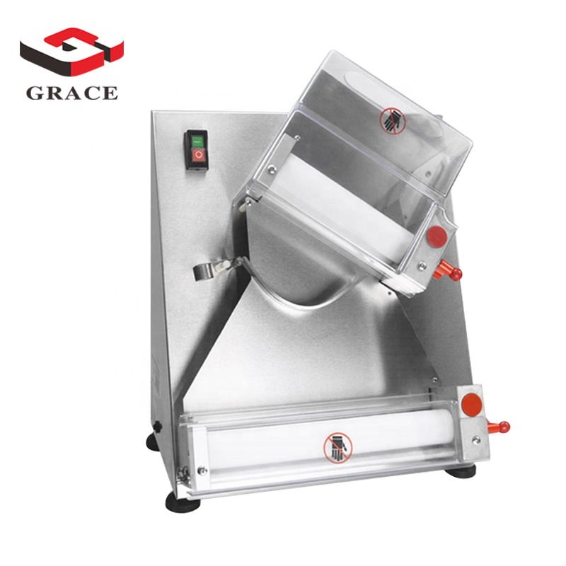GRACE Professional Commercial Automatic Pizza Dough Sheeter Machine Rolling Pizza Sheeter Roller Machine Pizza Roller Machine