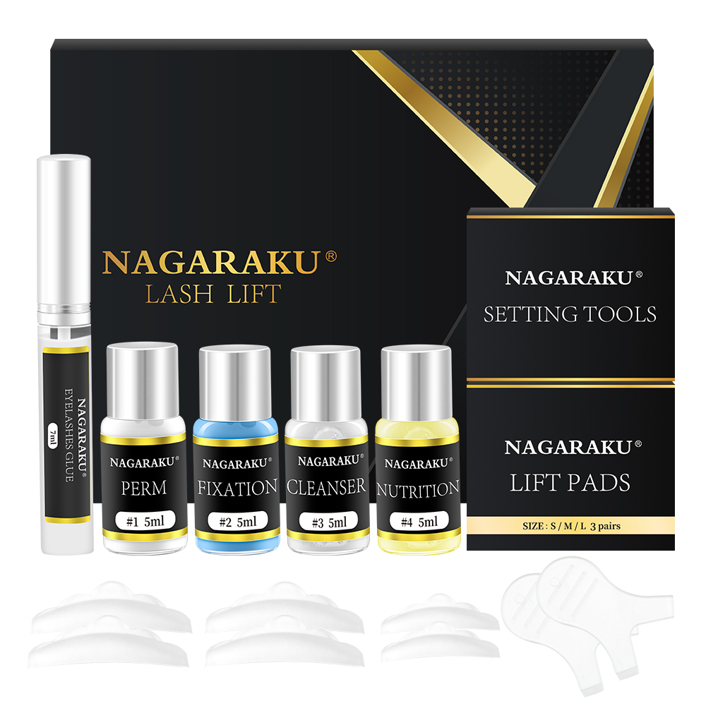 NAGARAKU Lash Lift Adhesive Lifting Eyelash Extensions Curling Brow Perming Lamination Kit Makeup