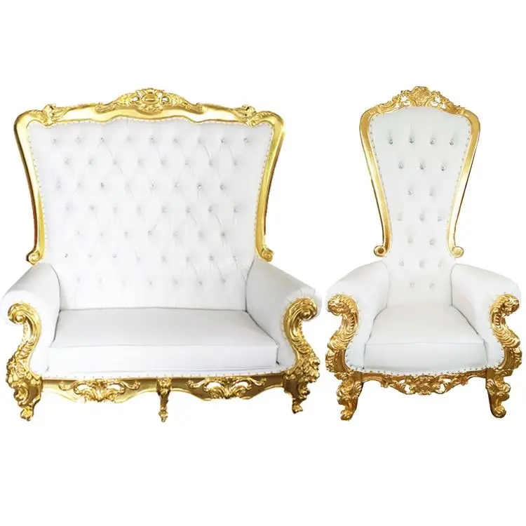 High Back Cheap Wedding Throne Chair Hotel Outdoor Luxury Banquet Chairs For Events Wedding Party