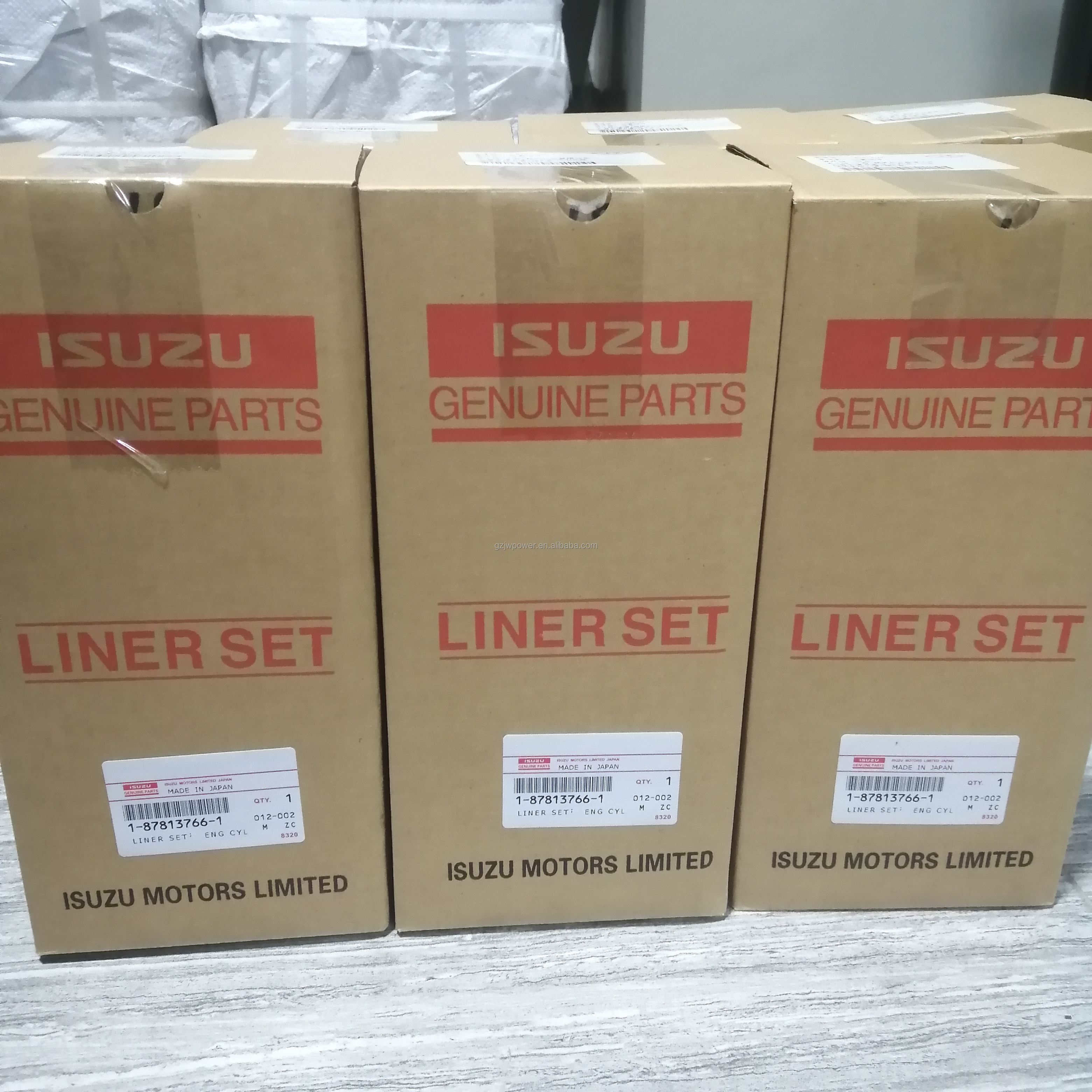 Детали двигателя ZX200-3 ZX200-5A 4HK1 вкладыш набор для приготовления чая 1-87813766-0 1878137660