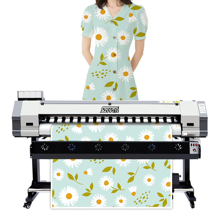 Roll To Roll Large Format High Speed 1.6m 1.8m Inkjet textile Fabric Sublimation Printer Digital Printer For textile