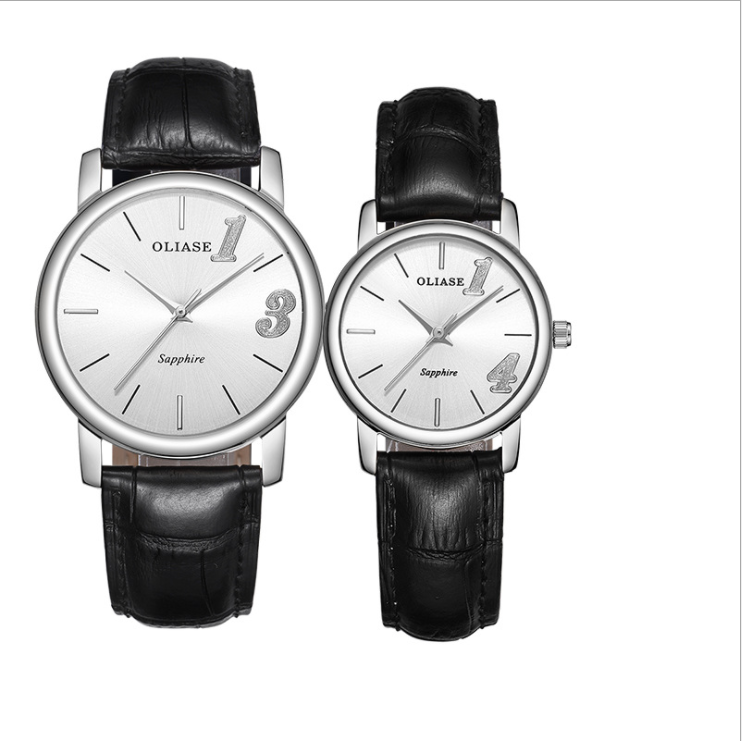 Sumando New Design Leather Strap Black White Gold Online Watches Other Couple Watch