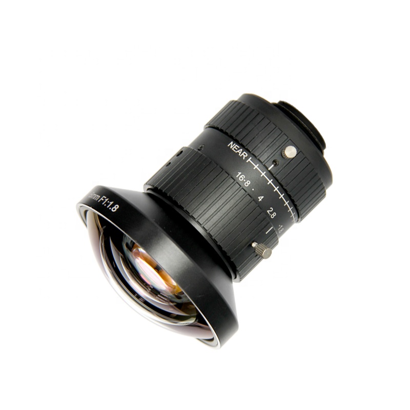 Professional 10MP F1.8-16 1.1" Fixed Focus C-mount FA Machine vision camera Lens