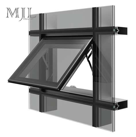 Aluminum Insulating Glass Curtain Wall Building Material Post&Bar and Unitized system facede Manufacturer from China