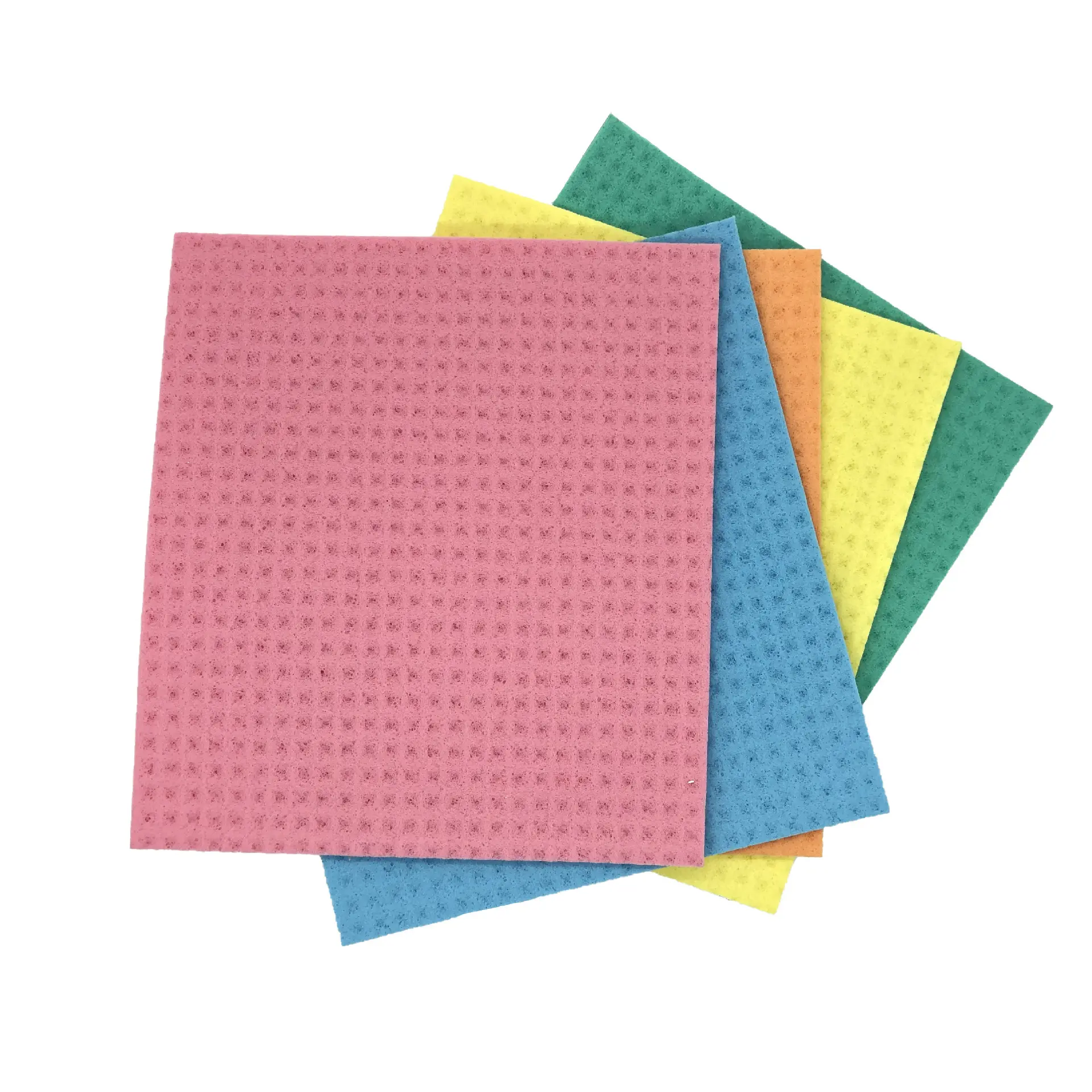 Best Selling bulk uncut 30cm large ecloth pattern kitchen cellulose sponge dish cleaning cloth no odor
