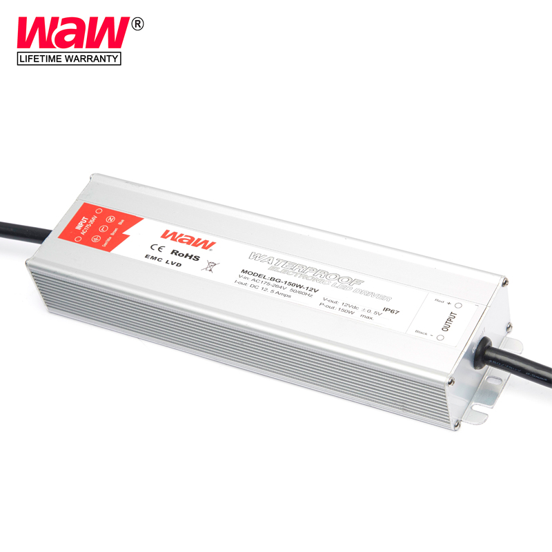 WODE 200W Ip67 Водонепроницаемый 24V Переключая Электропитание тонкий светодиодный драйвер