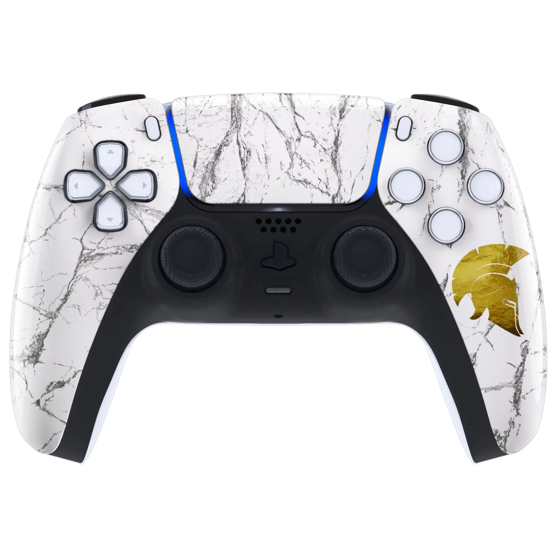 For EXtremeRate Playstation5 Gamepad Plastic Faceplate Housing PS5 Controller Shell Touchpad Cover Skin Protection Custom Case