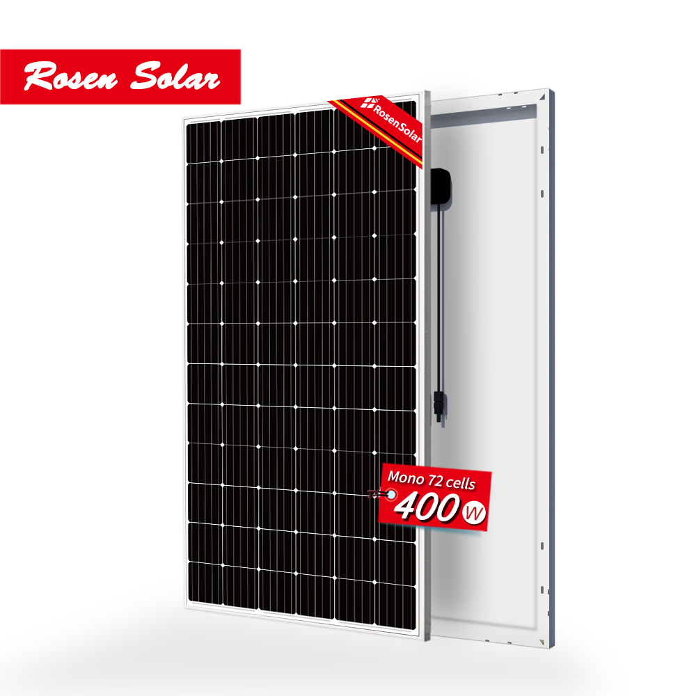 Roof Tile Solar Panels 36v Mono 350w 370w 380w 400w Solar Cell Battery Panels