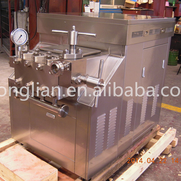 a HJZ-3-25 Dairy Milk High Pressure Homogenizer