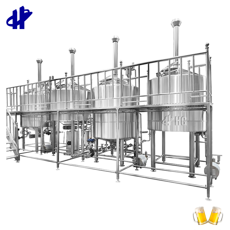 Цельный комплект пивоваренного оборудования 1000l 2000l 3000l 5000l, пивоваренное оборудование для продажи