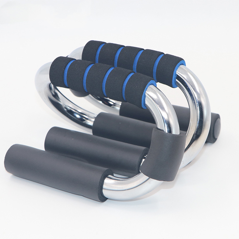 Factory price high quality stainless steel fitness exercise muscle non-slip push-up bracket