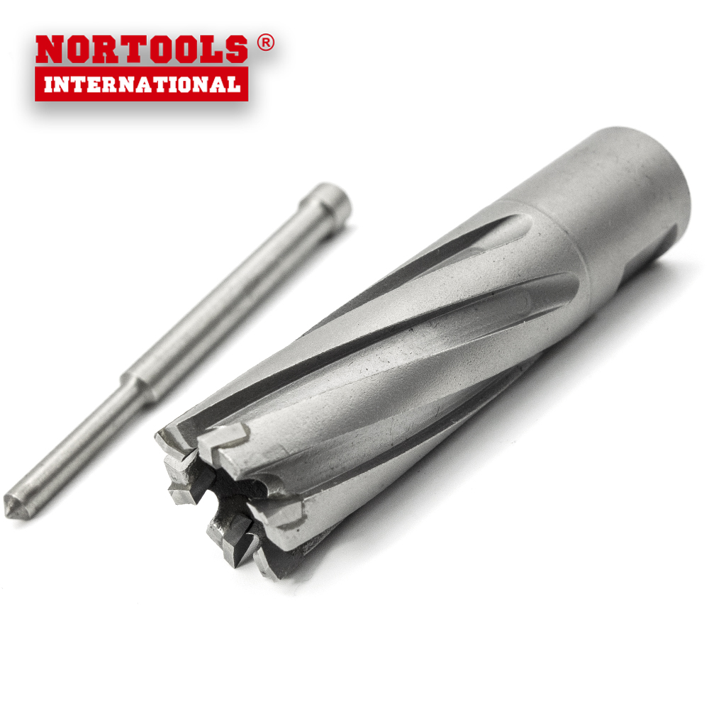 Professional Inch TCT Weldon Shank Annular cutter for Metal Sheet 55mm hole drilling