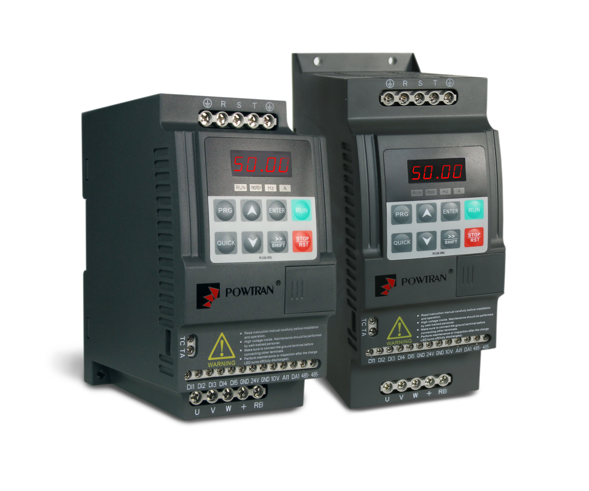 Powtran приводы переменного тока 220v 380v одна фаза-3-х фазные частотно-регулируемые 0.75kw 1.5kw 2.2kw 4kw 5.5kw мини инвертор переменной частоты