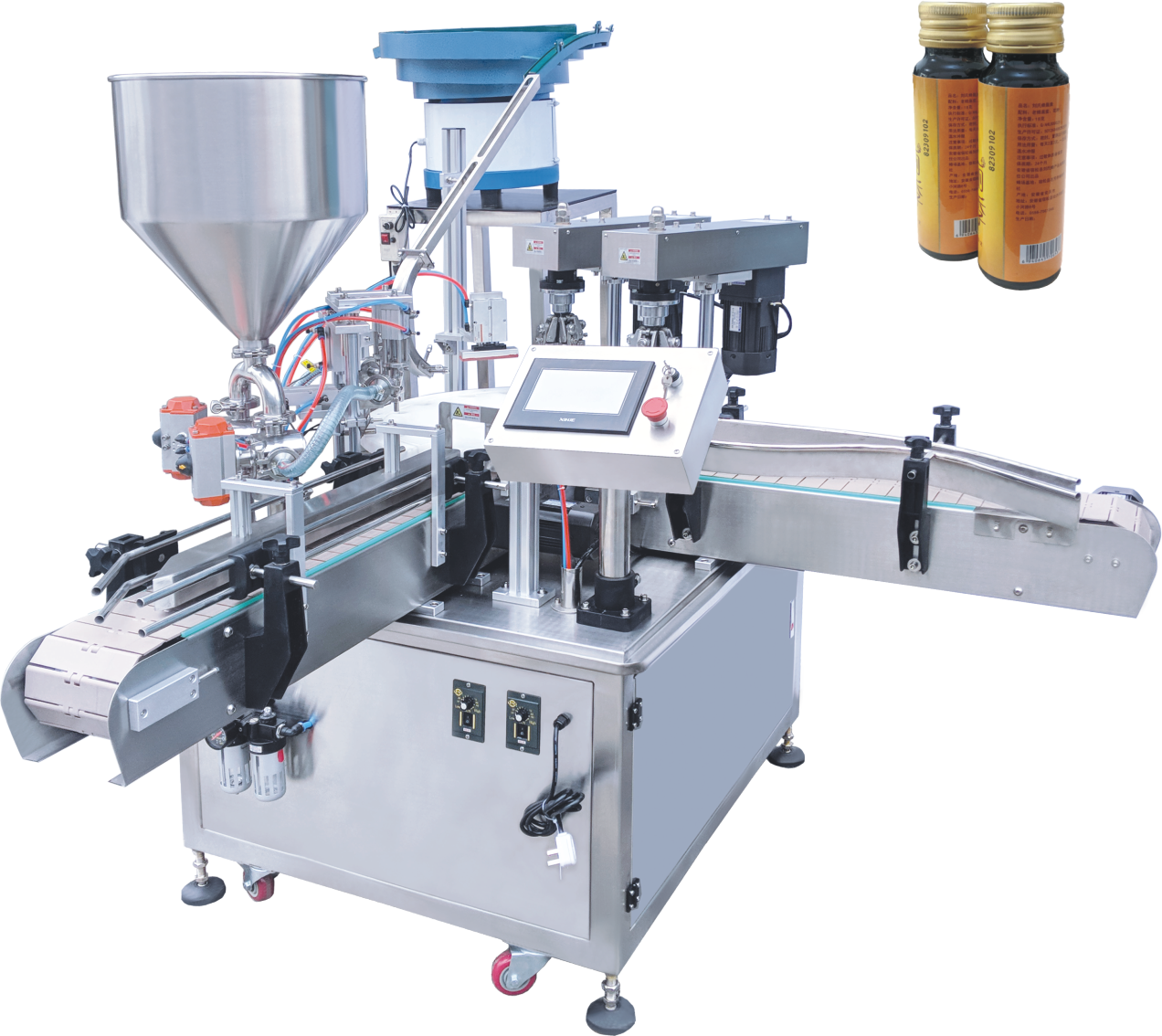 New Design Automatic Wine Bottle Ropp Metal Lock Aluminum Cap Crimping Capping Machine Supply with stable quality price